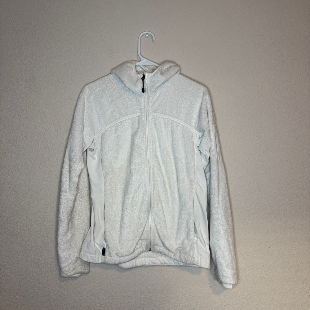 Titanium White Teddy Jacket